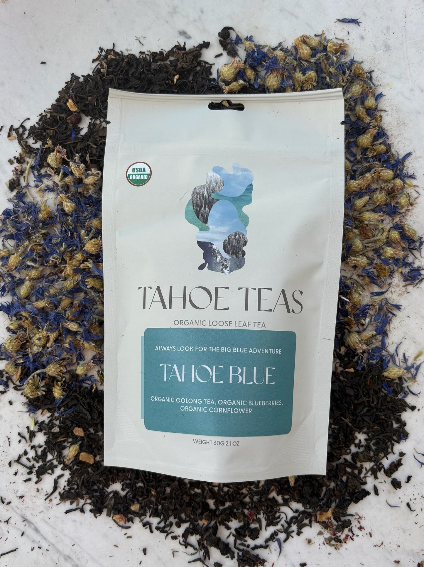 Tahoe Blue - Oolong Blueberry Blend